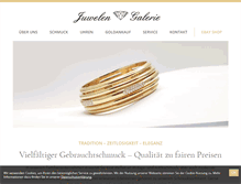 Tablet Screenshot of juwelen-galerie.com